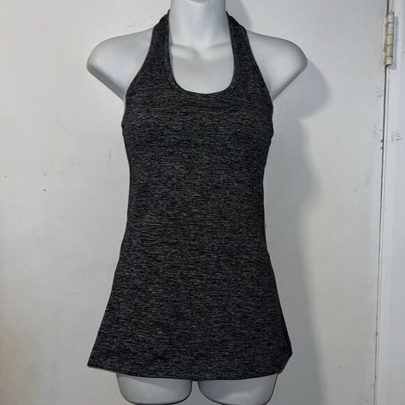 LULULEMON Cool Racerback Heathered Grey Tank Top- - Picture 2 of 8